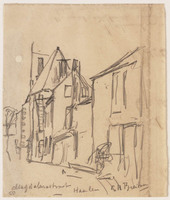 B 3322
<br/>
Magdalenastraat Haarlem
<br/>
<em>Breitner, George Hendrik (1857-1923)</em>